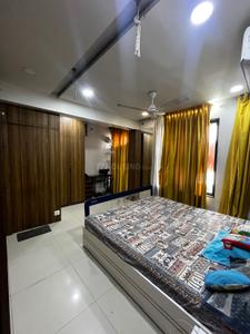 Bedroom Image of 1200 Sq.ft 2 BHK Apartment / Flat for rent in Althan Surat for Rs. 35000