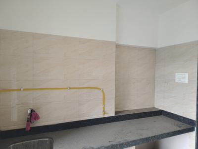 Kitchen Image of 675 Sq.ft 1 BHK Apartment / Flat for rent in Haware Platinum Tower, Kasarvadavali Thane for Rs. 16006