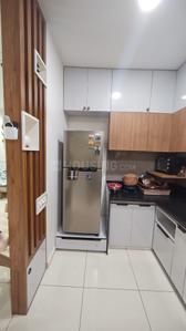 Kitchen Image of 1300 Sq.ft 2.5 BHK Apartment / Flat for sale in Ganesh Malabar County III, Chharodi Ahmedabad for Rs. 9000000