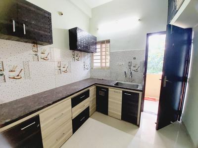 Kitchen Image of 750 Sq.ft 2 BHK Apartment / Flat for rent in Mahalakshmi Nagar Indore for Rs. 18000
