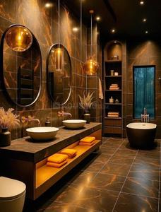 Bathroom Image of 2500 Sq.ft 3 BHK Builder Floor for rent in Morabadi Ranchi for Rs. 45000