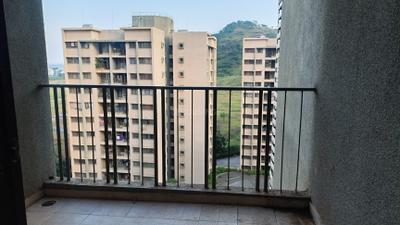 Balcony Image of 1020 Sq.ft 2 BHK Apartment / Flat for rent in Long Island, Charholi Budruk Pune for Rs. 28000
