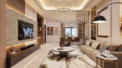 Hall Image of 1350 Sq.ft 2 BHK Apartment / Flat for sale in Pragathi Nagar Hyderabad for Rs. 6000000
