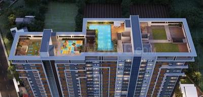 Image of 1051 Sq.ft 2 BHK Apartment / Flat for sale in Ram Palm Drive, Kharadi, Pune for Rs. 10700000
