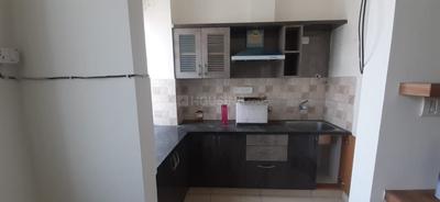 Kitchen Image of 550 Sq.ft 1 BHK Builder Floor for rent in HBR Layout Bengaluru for Rs. 21000