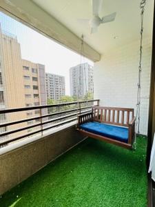 Balcony Image of 2250 Sq.ft 3 BHK Apartment / Flat for sale in Iscon Ambli Road Ahmedabad for Rs. 25000000