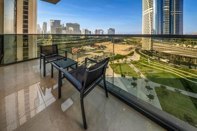 Balcony Image of 764 Sq.ft 1 BHK Apartment / Flat for sale in Business Bay Dubai for Rs. 44052486