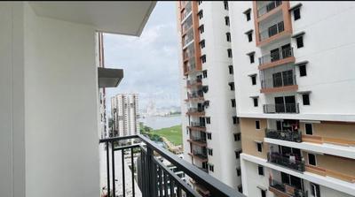 Balcony Image of 1310 Sq.ft 2 BHK Apartment / Flat for rent in Aparna Sarovar Zicon, Serilingampally Hyderabad for Rs. 50000