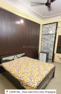 Bedroom Image of 1200 Sq.ft 3 BHK Builder Floor for rent in Civil Lines Allahabad for Rs. 40000