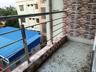 Balcony Image of 1040 Sq.ft 2 BHK Apartment / Flat for sale in Durga Nagar Kolkata for Rs. 4100000