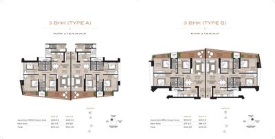 Image of 4332 Sq.ft 4 BHK Apartment / Flat for sale in Evos Alchemy, Patia, Bhubaneswar for Rs. 39000000