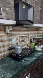 Kitchen Image of 225 Sq.ft 1 RK Independent House for rent in Delhi Cantonment New Delhi for Rs. 7500