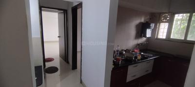 Kitchen Image of 1050 Sq.ft 1 BHK Apartment / Flat for rent in Venkatesh Venkatesh Sharvil, Dhayari Pune for Rs. 19000