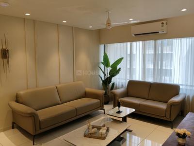 Hall Image of 1850 Sq.ft 3 BHK Apartment / Flat for rent in Adani The Meadows, Shantigram Ahmedabad for Rs. 45000