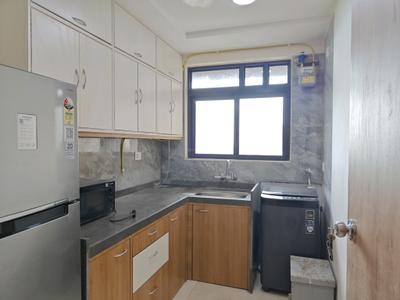 Kitchen Image of 560 Sq.ft 2 BHK Apartment / Flat for sale in Dosti Eastern Bay, Antop Hill Mumbai for Rs. 22900000