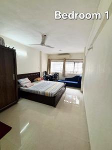 Bedroom Image of 1200 Sq.ft 2 BHK Apartment / Flat for rent in Goodwill Enclave Apartment, Kalyani Nagar Pune for Rs. 45000
