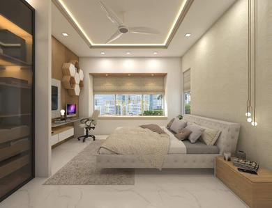Bedroom Image of 1500 Sq.ft 3 BHK Independent House for sale in Ghatlodiya Ahmedabad for Rs. 11000000