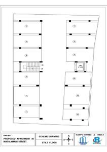 Image of 815 Sq.ft 2 BHK Apartment / Flat for sale in Ambattur, Chennai for Rs. 5500000