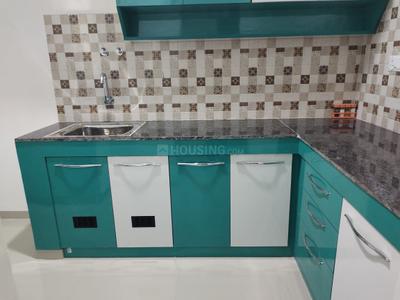Kitchen Image of 714 Sq.ft 2 BHK Apartment / Flat for rent in Millennial City, Thudiyalur Coimbatore for Rs. 18000