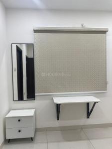 Bedroom Image of 1800 Sq.ft 3 BHK Apartment / Flat for rent in Aparna Sarovar Zicon, Serilingampally Hyderabad for Rs. 75000