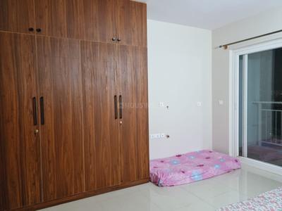 Bedroom Image of 1200 Sq.ft 2 BHK Apartment / Flat for rent in SJR Blue Waters, Parappana Agrahara Bengaluru for Rs. 50000