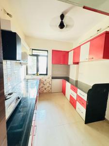 Kitchen Image of 561 Sq.ft 2 BHK Apartment / Flat for rent in Virat Green Avenue, Shilphata Thane for Rs. 22000