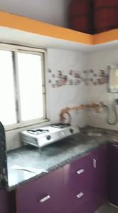 Kitchen Image of 520 Sq.ft 1 BHK Apartment / Flat for rent in Ghodasar Ahmedabad for Rs. 10000