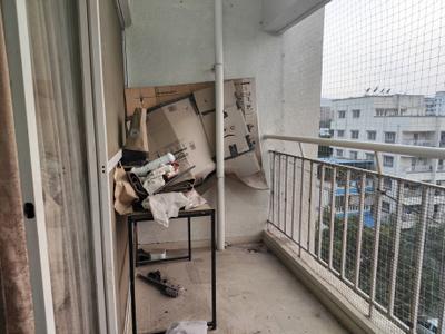 Balcony Image of 1200 Sq.ft 3 BHK Apartment / Flat for rent in Mantra Essence, Undri Pune for Rs. 30000