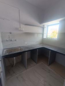 Kitchen Image of 1000 Sq.ft 1 BHK Builder Floor for rent in Mansarovar Jaipur for Rs. 12000