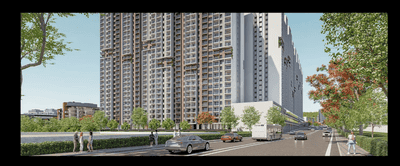 Image of 1124 Sq.ft 2 BHK Apartment / Flat for sale in Kohinoor Central Park Phase 1, Maan, Pune for Rs. 8600000
