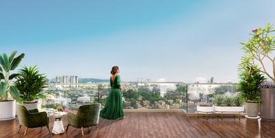 Balcony Image of 2760 Sq.ft 3 BHK Apartment / Flat for sale in Whiteland The Aspen, Sector 76 Gurgaon for Rs. 37499999