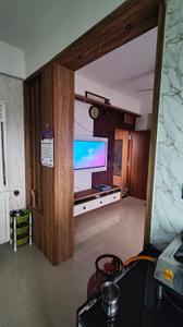 Kitchen Image of 1100 Sq.ft 2 BHK Apartment / Flat for rent in Madhuram Greens, Sargasan Gandhinagar for Rs. 26000