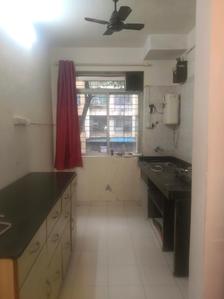 Kitchen Image of 900 Sq.ft 2 BHK Apartment / Flat for rent in Sheth Vasanth Utsav Complex, Kandivali East Mumbai for Rs. 58000