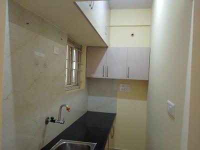 Kitchen Image of 450 Sq.ft 1 BHK Builder Floor for rent in New Tippasandra Bengaluru for Rs. 16500