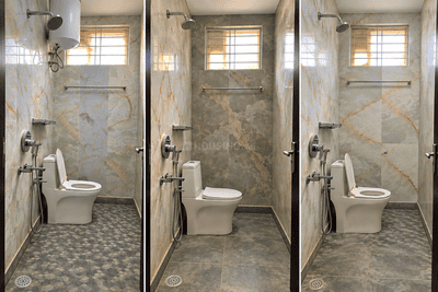 Bathroom Image of 2250 Sq.ft 3 BHK Independent House for rent in Rampally Secunderabad for Rs. 75000