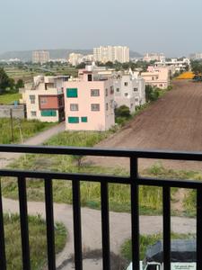 Balcony Image of 600 Sq.ft 1 BHK Apartment / Flat for rent in Wagholi Pune for Rs. 12500