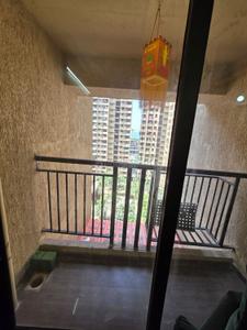 Balcony Image of 600 Sq.ft 1 RK Apartment / Flat for rent in Raunak City Sector IV D7, Kalyan West Kalyan for Rs. 16000