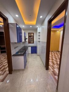 Kitchen Image of 900 Sq.ft 3 BHK Builder Floor for rent in Uttam Nagar New Delhi for Rs. 18200