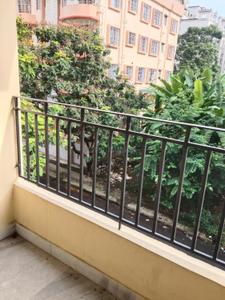 Balcony Image of 800 Sq.ft 2 BHK Apartment / Flat for sale in New Town Kolkata for Rs. 5600000