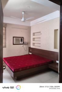 Bedroom Image of 650 Sq.ft 1 BHK Apartment / Flat for rent in Malviya Nagar Jaipur for Rs. 20000