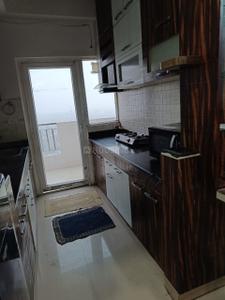 Kitchen Image of 350 Sq.ft 1 RK Apartment / Flat for rent in Habitech Panchtatva Phase 1, Noida Extension Greater Noida for Rs. 17000