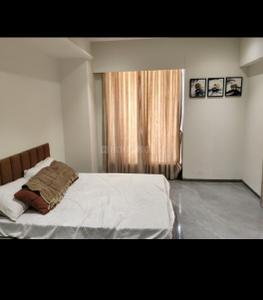 Bedroom Image of 1090 Sq.ft 3 BHK Apartment / Flat for rent in Ganesh Malabar County III, Chharodi Ahmedabad for Rs. 40000