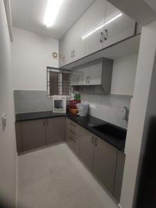Kitchen Image of 450 Sq.ft 1 BHK Apartment / Flat for rent in Munnekollal Bengaluru for Rs. 26000