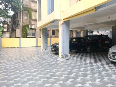 Car Garage Image of 954 Sq.ft 2 BHK Apartment / Flat for sale in Behala Kolkata for Rs. 5724000