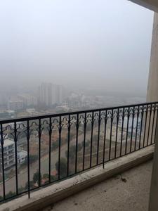 Balcony Image of 2300 Sq.ft 4 BHK Apartment / Flat for rent in DLF New Town Heights, Sector 91 Gurgaon for Rs. 40000