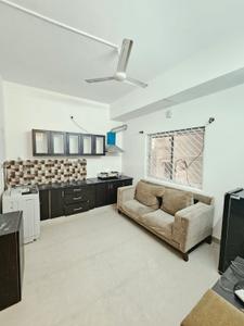 Bedroom Image of 600 Sq.ft 1 BHK Apartment / Flat for rent in Indira Nagar Bengaluru for Rs. 30000
