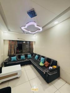 Hall Image of 748 Sq.ft 3 BHK Apartment / Flat for rent in Shivshakti Royal Glory, Vaishno Devi Circle Ahmedabad for Rs. 35000