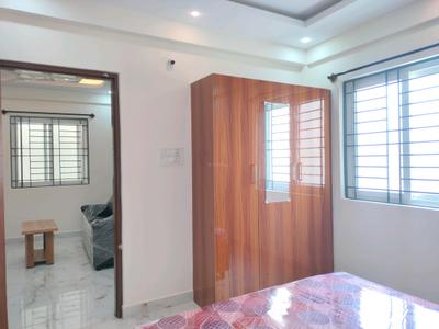 Bedroom Image of 1000 Sq.ft 1 BHK Builder Floor for rent in BTM Layout Bengaluru for Rs. 24000