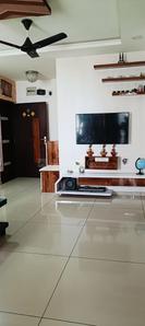 Hall Image of 1705 Sq.ft 3 BHK Apartment / Flat for rent in Darshanam Central Park, Sayajiganj Vadodara for Rs. 33000