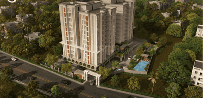 Image of 1327 Sq.ft 2 BHK Apartment / Flat for sale in Jharapada, Bhubaneswar for Rs. 8400000